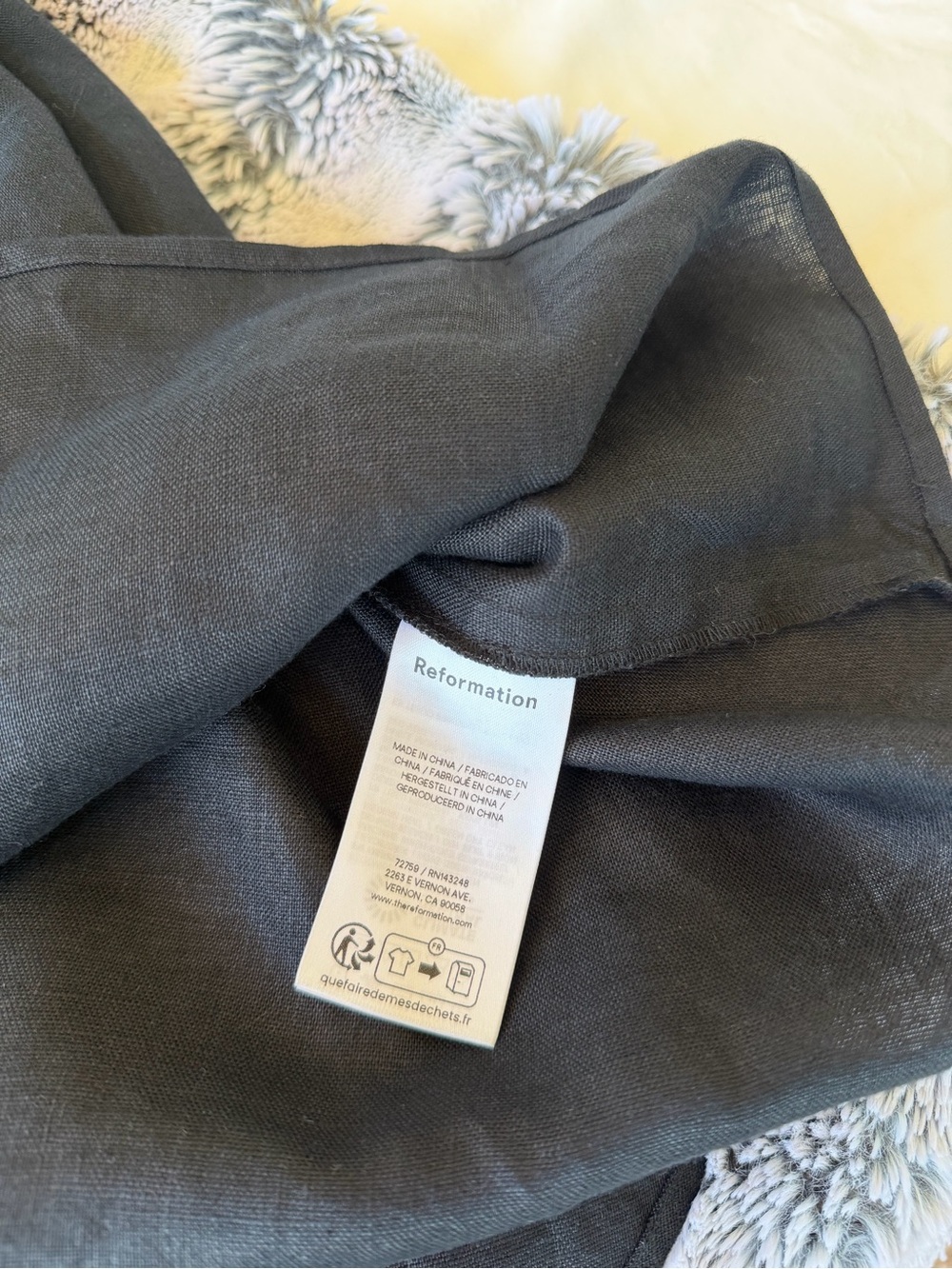 Reformation Ciro Linen Dress - Picture 5 of 5